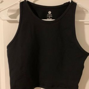 TYC Black Charisma Crop Top